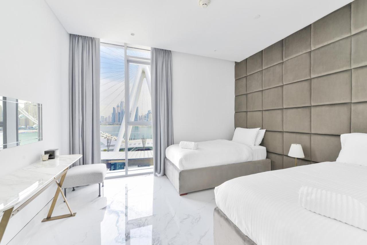 דובאי Luxurious 3 Bedroom W Maidroom In Bluewaters Island מראה חיצוני תמונה