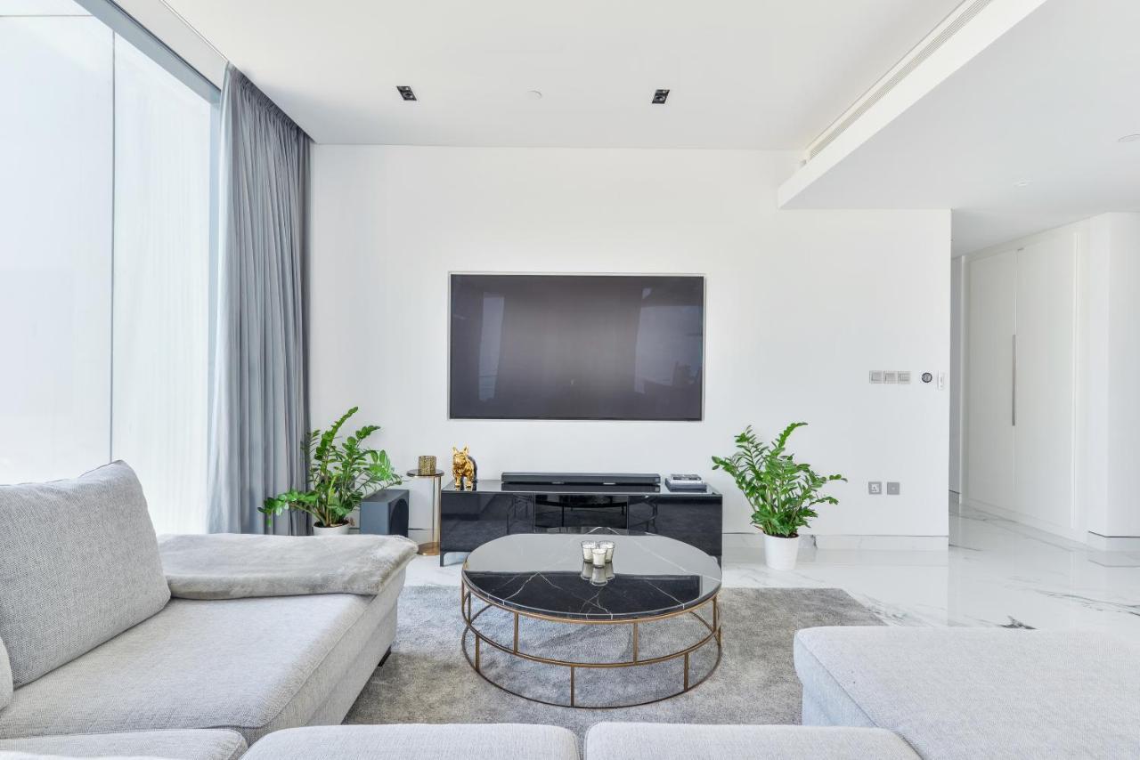 דובאי Luxurious 3 Bedroom W Maidroom In Bluewaters Island מראה חיצוני תמונה